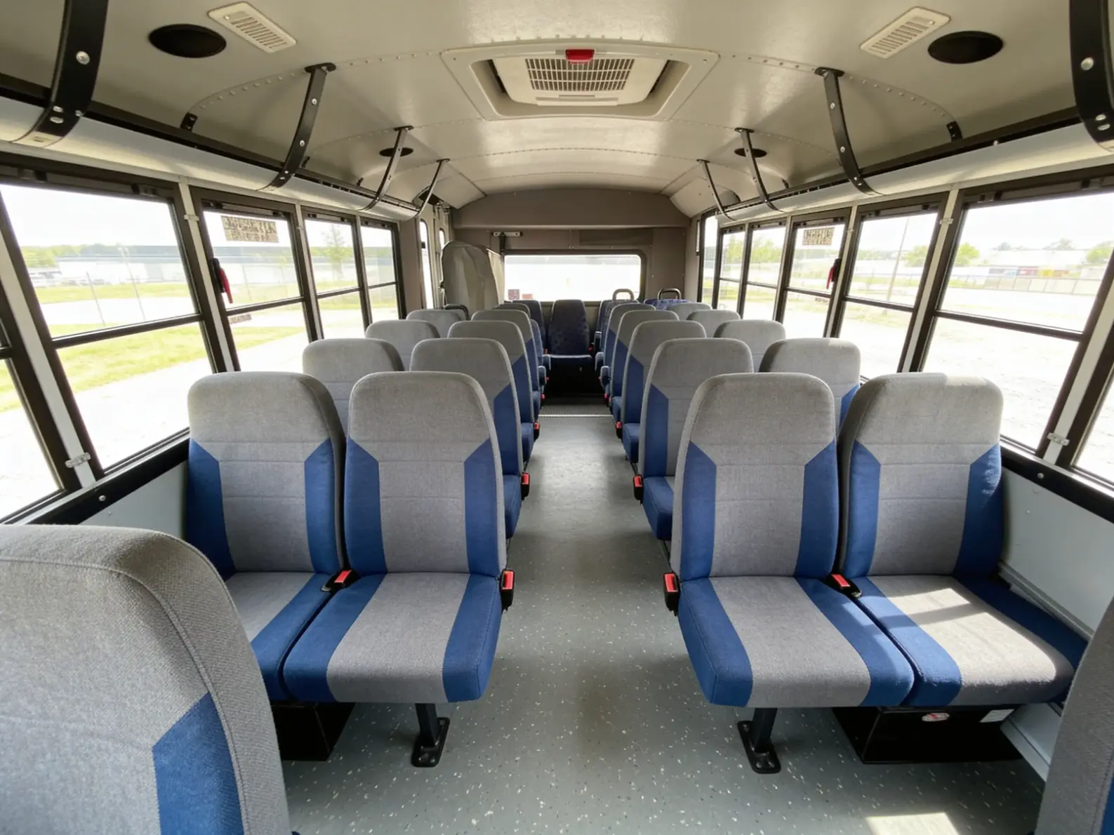 school bus interior
